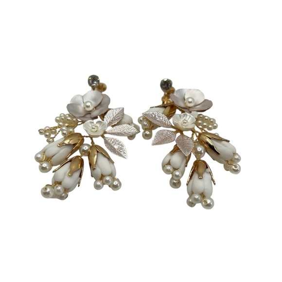Bridal Earrings‎ - Picture 1 of 8